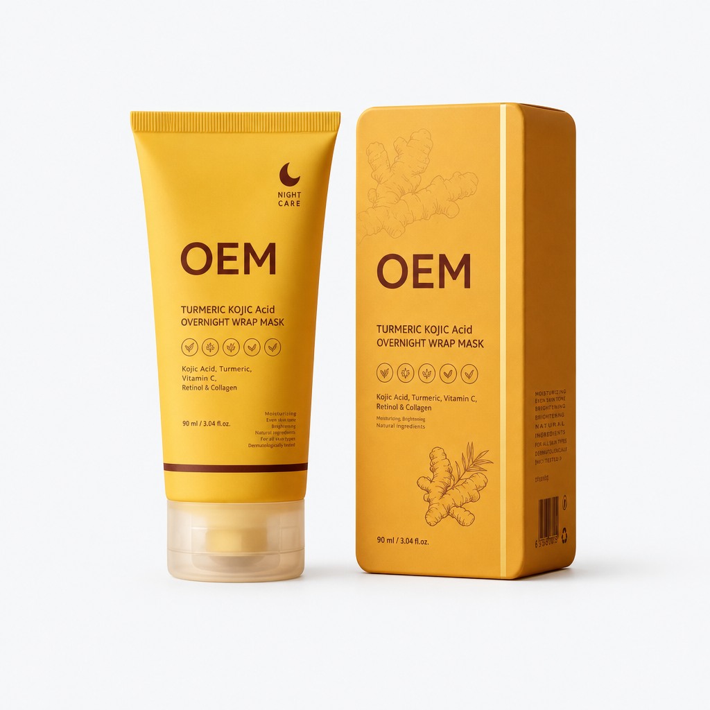 Kojic Acid & Turmeric Overnight Wrap Mask